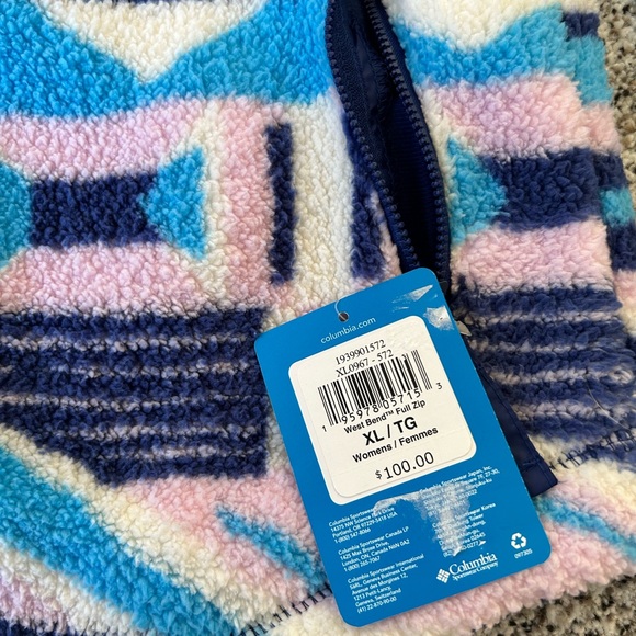 Columbia West Bend Full Zip, Size: XL - Picture 5 of 8